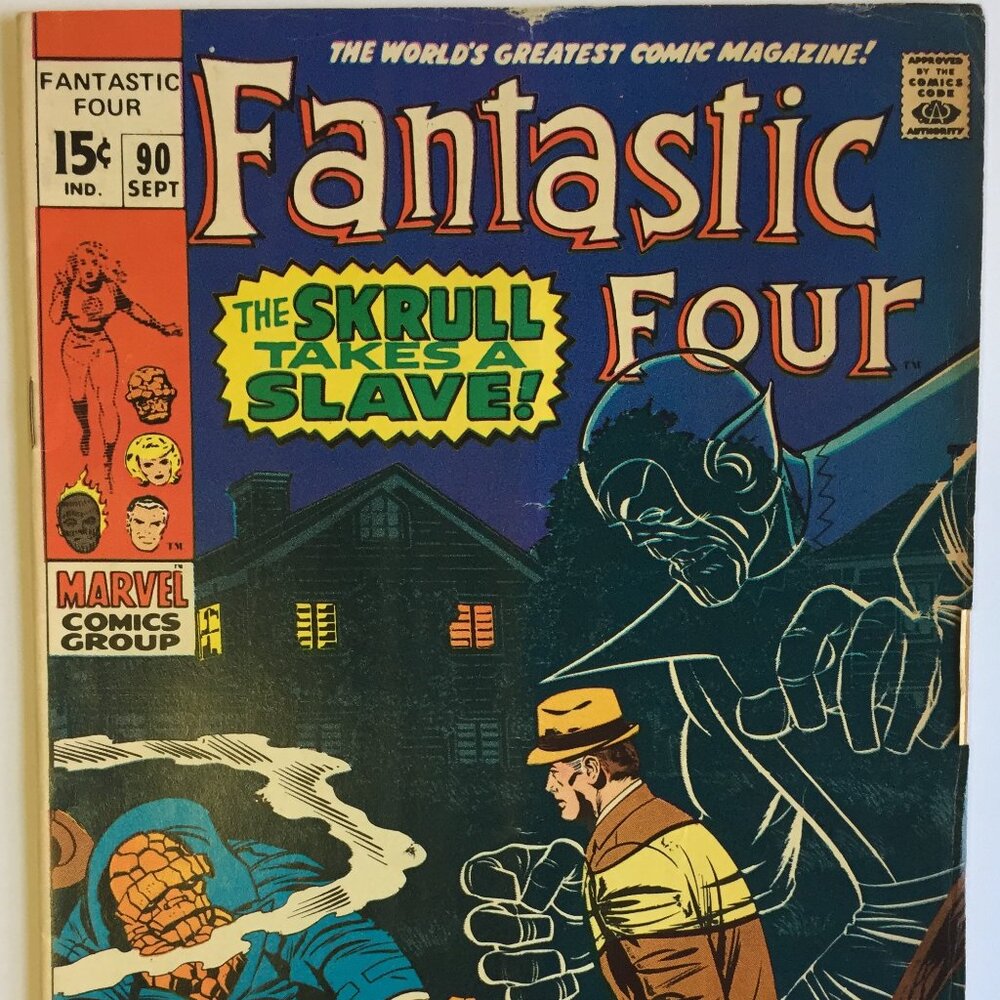 Fantastic Four #90 (Sep 1969, Marvel)